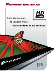 Pioneer HD Ready Brochure