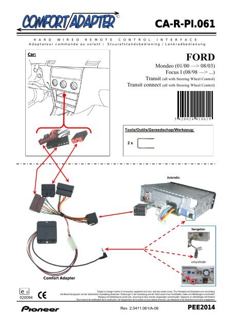 CA-R-PI.061 FORD - Pioneer