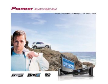 In-Car Multimedia/Navigation 2002-2003 - Pioneer