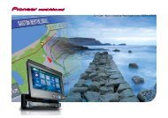 Pioneer Introduces The New Cyber Navi Car Navigation System In
