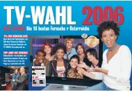 DAS VOTING: Die 18 besten Fernsehe r Österreichs - Pioneer