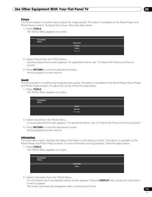 Operations Manual - PRO-111FD - Pioneer