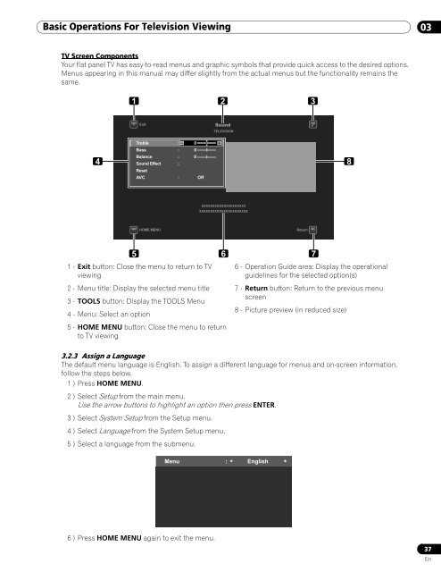 Operations Manual - PRO-111FD - Pioneer