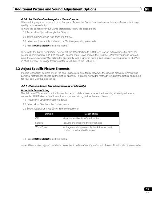 Operations Manual - PRO-111FD - Pioneer