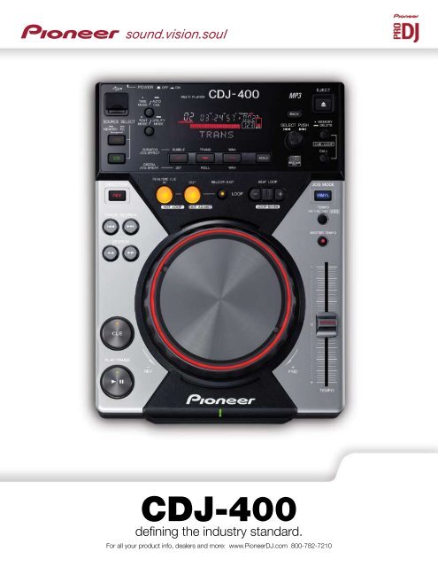 CDJ-400 Pioneer