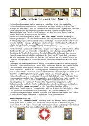 Alle liebten die Anna von Amrum - Pionierkameradschaft Holzminden