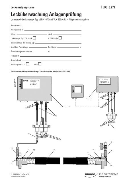 Technik - Brugg Rohrsystem AG