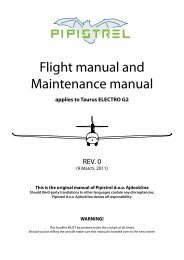 Taurus ELECTRO manual 472 ENG.pdf - Pipistrel