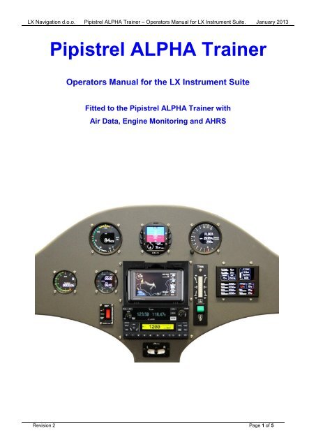 ALPHA Trainer LX Manual.pdf - Pipistrel