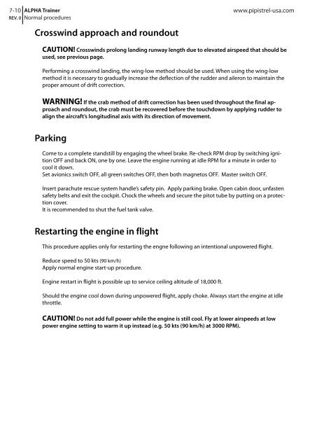 ALPHA Trainer Manual Final.pdf - Pipistrel