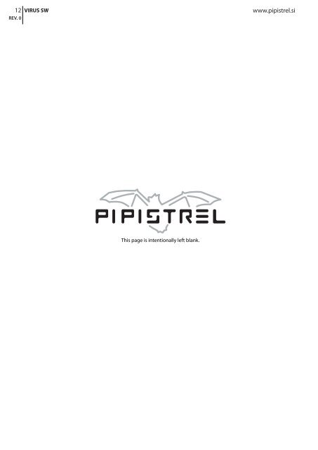 Introduction - Pipistrel