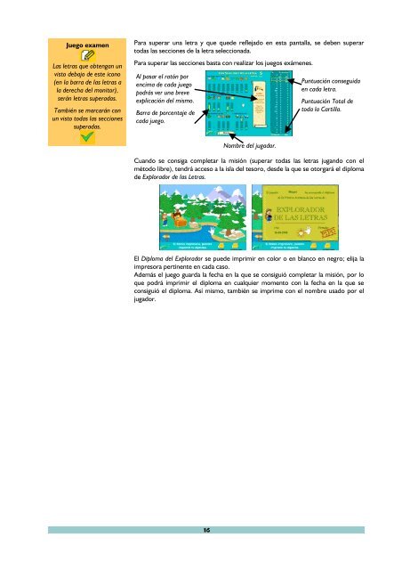 Juego Examen Las Letras Q