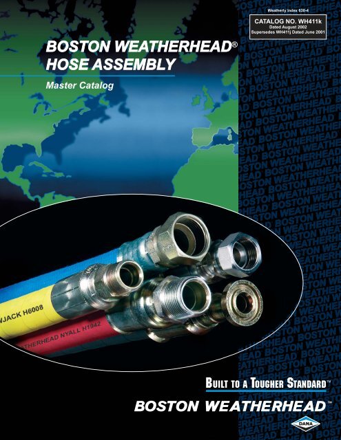 2610 psi Weatherhead H190 Series Hydraulic Hose 11/16 OD 3/8 ID 50 feet Length 2610 psi Weatherhead H190 Series Hydraulic Hose 11/16 OD 3/8 ID 50 feet Length