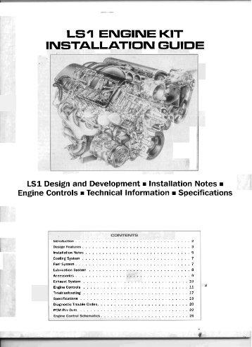 GM's LS1 Engine Kit Installation Guide - Pirate4x4.Com