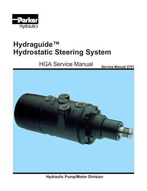 Hydraguide HGA Series Hydrostatic Steering System - Pirate4x4.Com