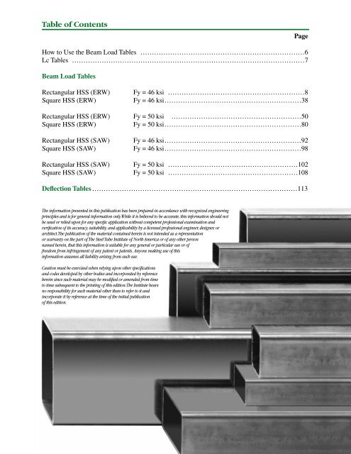 HSS beam_load_tables_brochure - Pirate4x4.Com