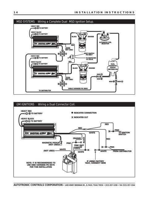 MSD Digital 6 Plus Ignition Control, PN 6520 - Pirate4x4.Com