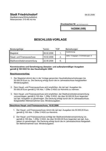 DER STADTVERORDNETENVORSTEHER - Pirate Leaks