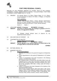 Council Minutes 24 September 2007 (125 kb) - Port Pirie Regional ...
