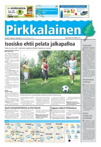 Pirkkalaisen taitto 29.7.09 .indd - Pirkkalainen