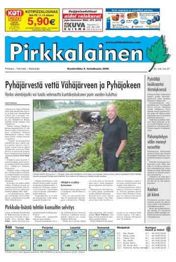 pirkkalaisen taitto 5.7.06 - Pirkkalainen