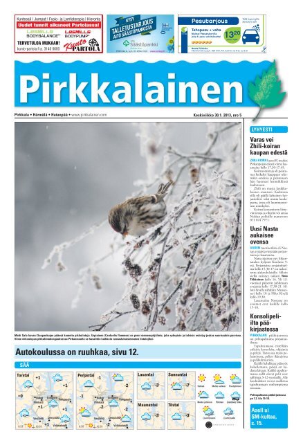 Pirkkalaisen taitto 30.1.2013 .indd - Pirkkalainen