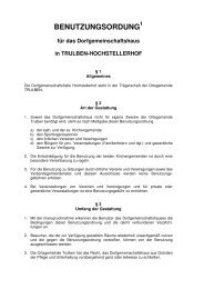 Benutzungsordnung Dorfgemeinschaftshaus Hochstellerhof (81 KB)