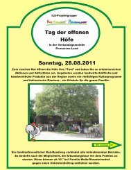 Flyer Tag der offenen HÃ¶fe - Verbandsgemeinde Pirmasens-Land