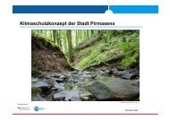 Teilkonzept „Integriertes Klimaschutzkonzept“ - Stadt Pirmasens