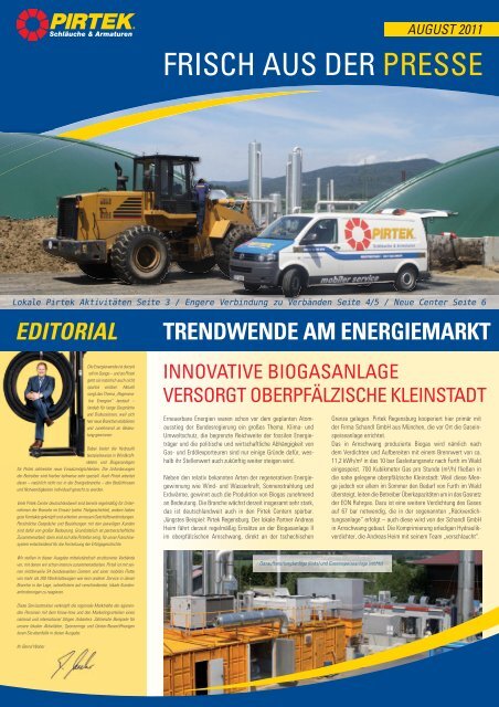 FRISCH AUS DER PRESSE - Pirtek