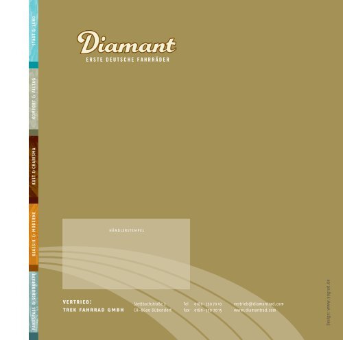 ERSTE DEUTSCHE FAHRRÄDER - Diamant