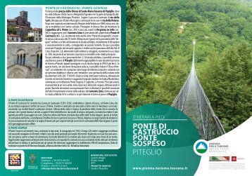 ponte di castruccio ponte sospeso piteglio - Agenzia Per il Turismo ...