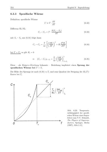 Kapitel 6 Supraleitung