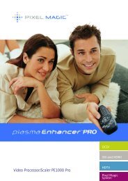 Video Processor/Scaler PE1000 Pro - Pixel Magic Systems Ltd