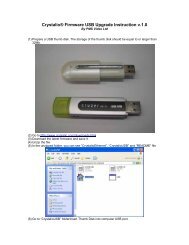 USB Firmware upgrade instructions - Pixel Magic Systems Ltd