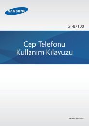 GT-N7100 Kullanım Kılavuzu