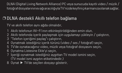 LG-42LM660S Kullanıcı Kılavuzu