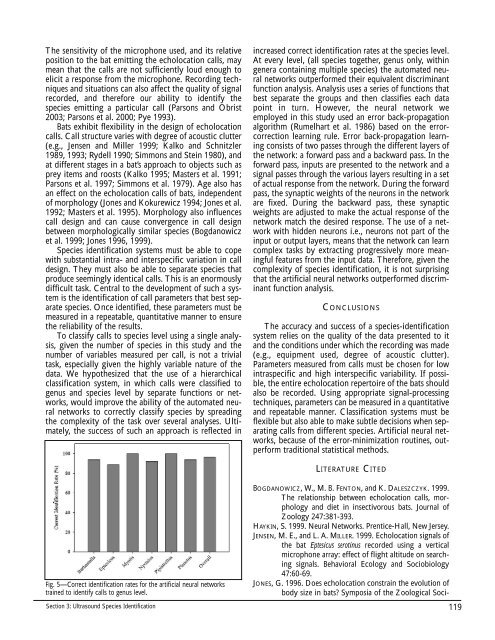 Bat Echolocation Researc h - Bat Conservation International