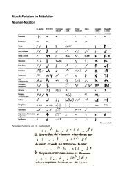 Musik-Notation im Mittelalter - Thomas Buchholz - Komponist