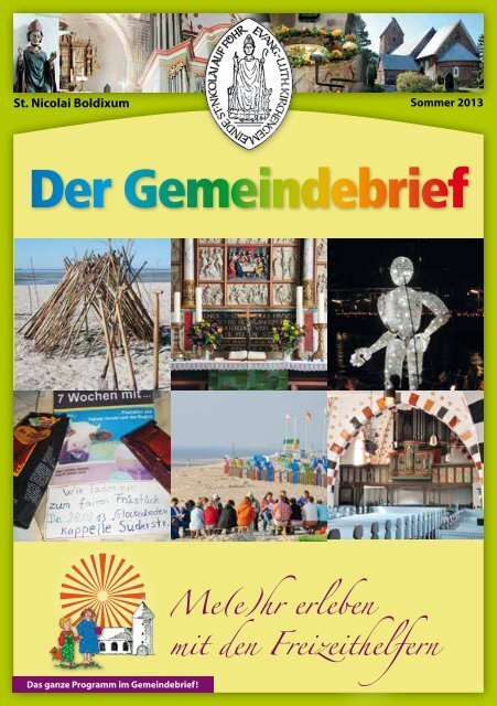 Der Gemeindebrief - St. Nicolai