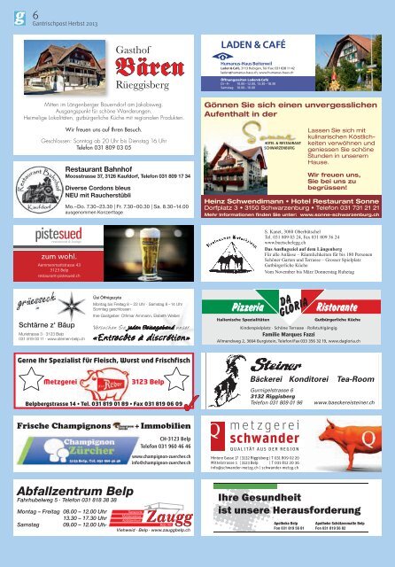 Nr. 35, Winter 2013 (PDF, 12.9 MB) - Gantrischpost