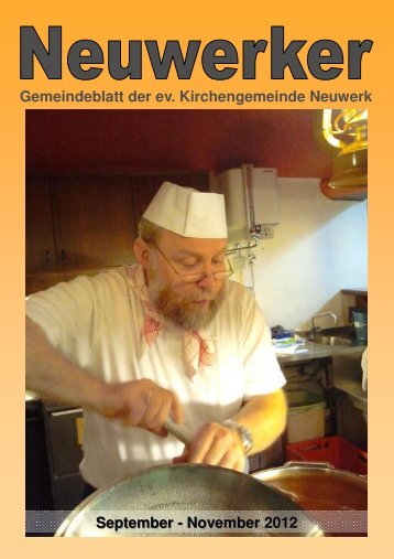 Gemeindebrief 2012-3 Homepage - Ev. luth. Kirchengemeinde ...