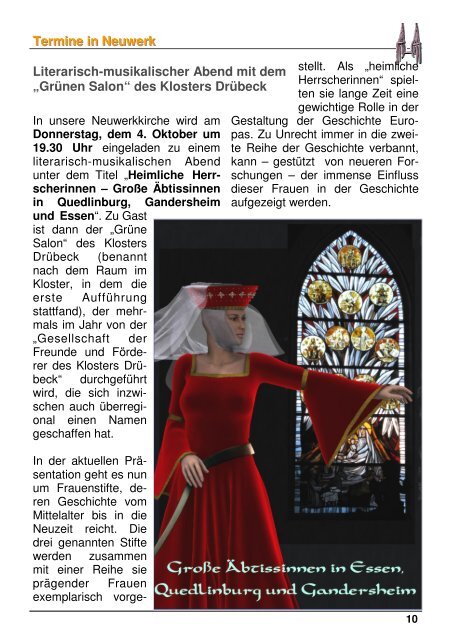 Gemeindebrief 2012-3 Homepage - Ev. luth. Kirchengemeinde ...