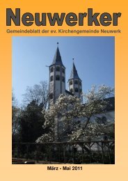 Gemeindebrief 01-2011 HP - Ev. luth. Kirchengemeinde Neuwerk ...