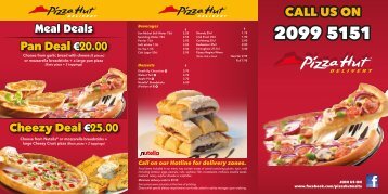 Bugibba Delivery Menu - Pizza Hut