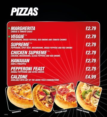 cheese & tomato sauce mushrooms, mixed ... - Pizza Hut Ireland