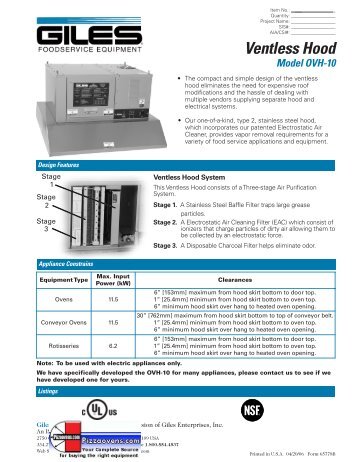 65778 giles ovh-10 spec sheet.qxp - Pizza Ovens