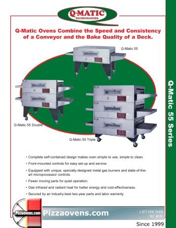 Q55 Series - PizzaOvens.com