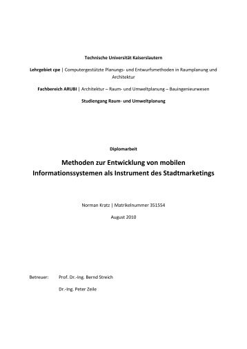 Diplomarbeit zum Download - cpe - Universität Kaiserslautern