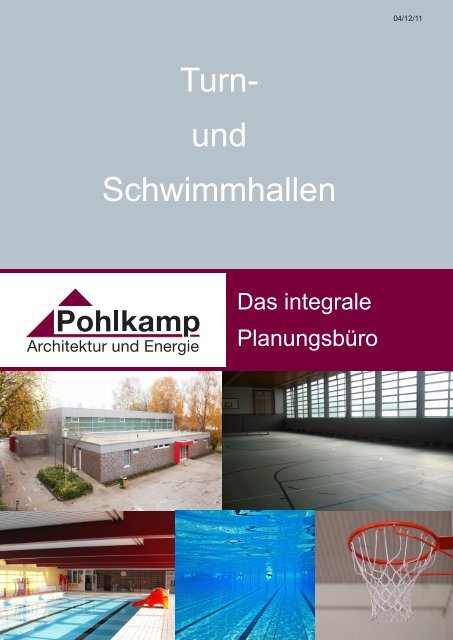 Turn- und Schwimmhallen 04/12/11 - Pohlkamp Architektur & Energie